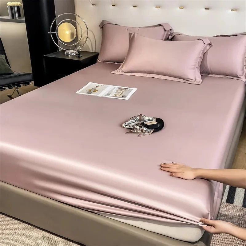 Chic Bamboo Cooling Bed Sheet Set - 100% Organic Bamboo Fiber