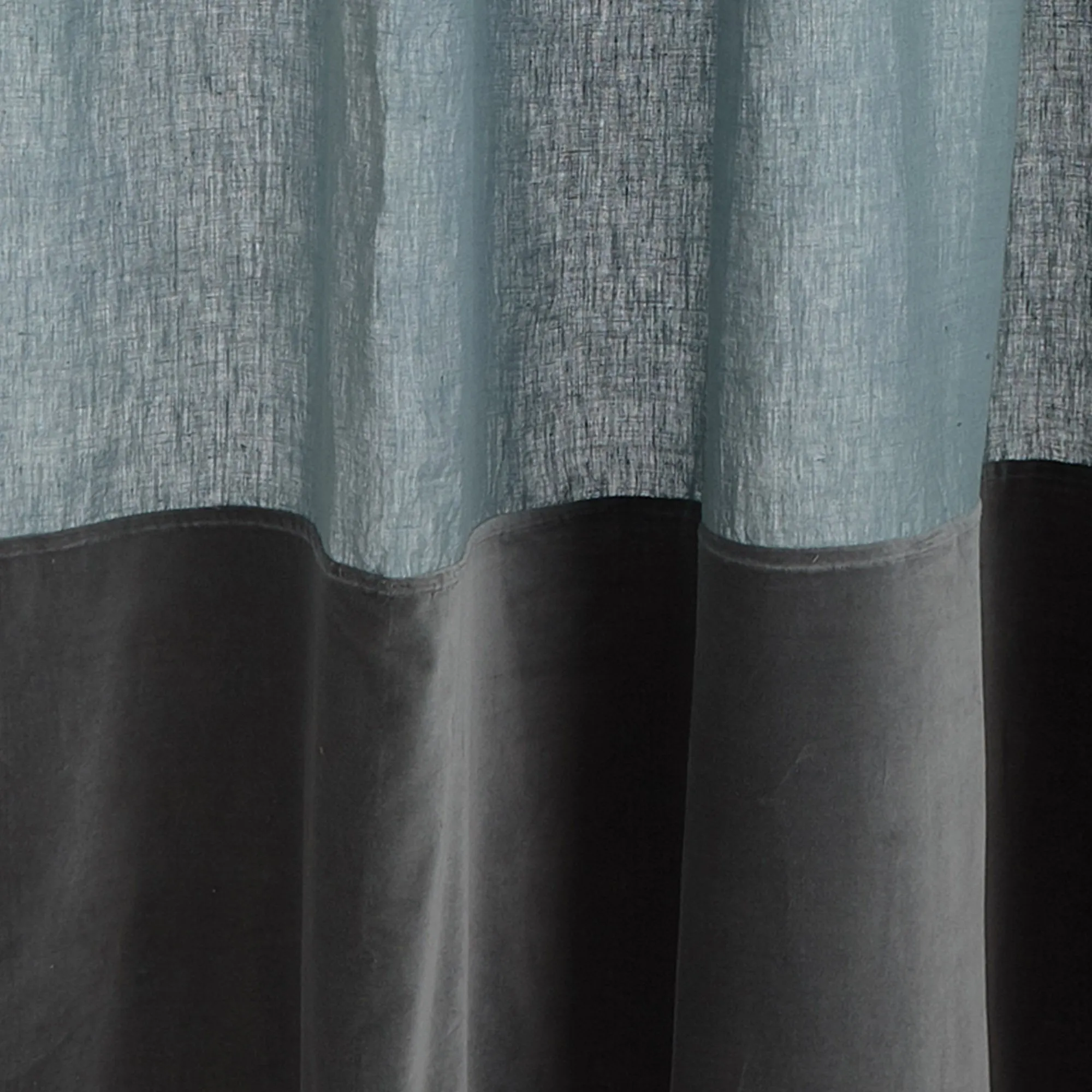 Saveli Curtain [Light green grey/Green grey]